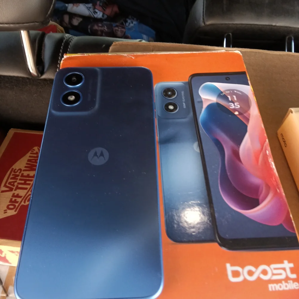 Motorola moto g PLAY 2024 - Blue/Orange Retail Box